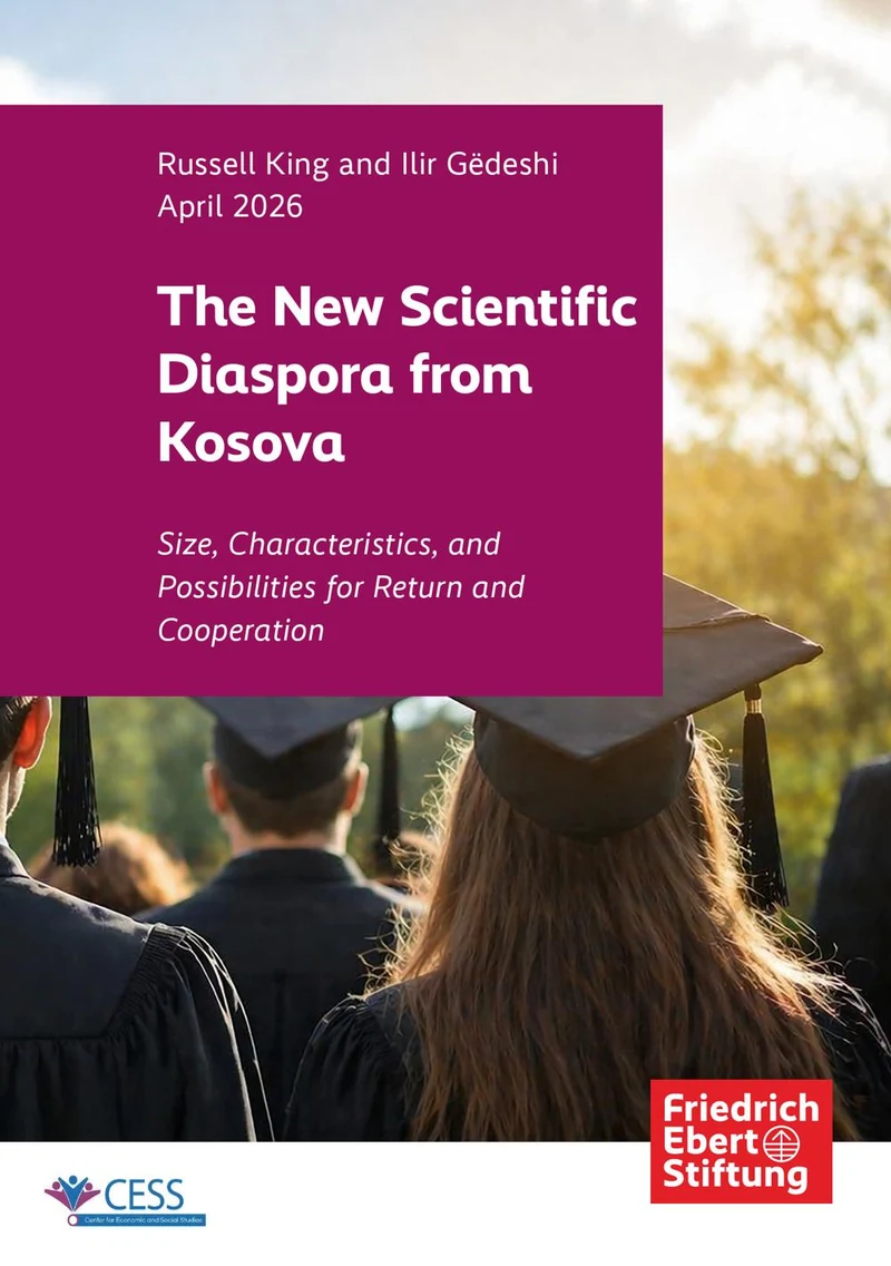 Cover of The new scientific diaspora from Kosova: size, characteristics, and possibilities for return and cooperation